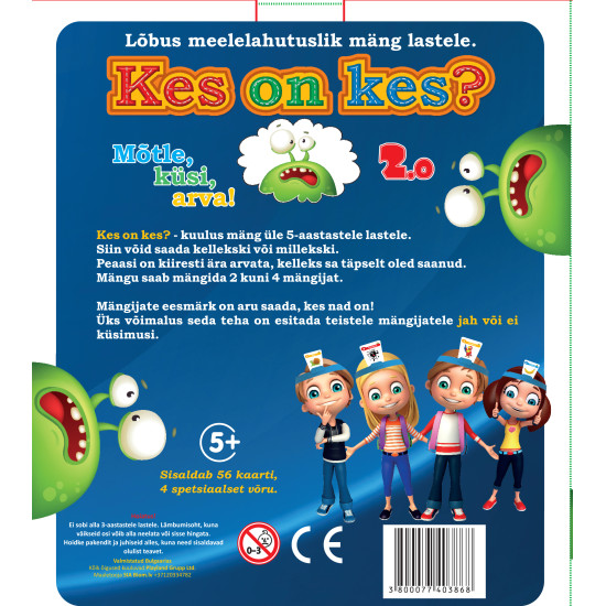 Lautapeli Kuka on kuka? 2.0 (5+, viroksi), PlayLand, L-284EE