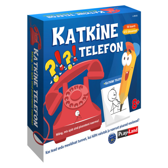 Galda spēle Sabojātais telefons (8+, igauņu valodā), PlayLand, L-250EE