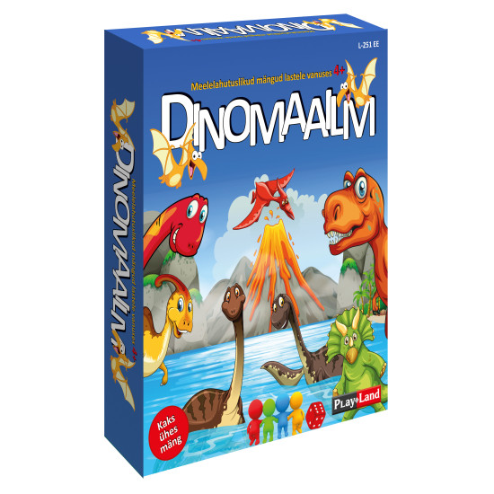 Galda spēle Dinozauru pasaulē (4+, igauņu valodā), PlayLand, L-251EE