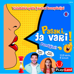 Galda spēle Pasaki, ja vari! (8+, latviešu valodā), PlayLand, L-249LV