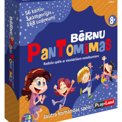 Lautapeli Pantomiimi lapsille (8+, latviaksi), PlayLand, L-248LV