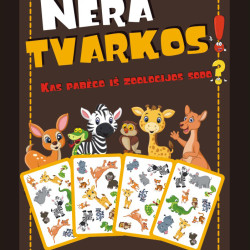 Kāršu spēle Kurš aizbēga no zooparka (5+, lietuviešu valodā), PlayLand, L-219LT