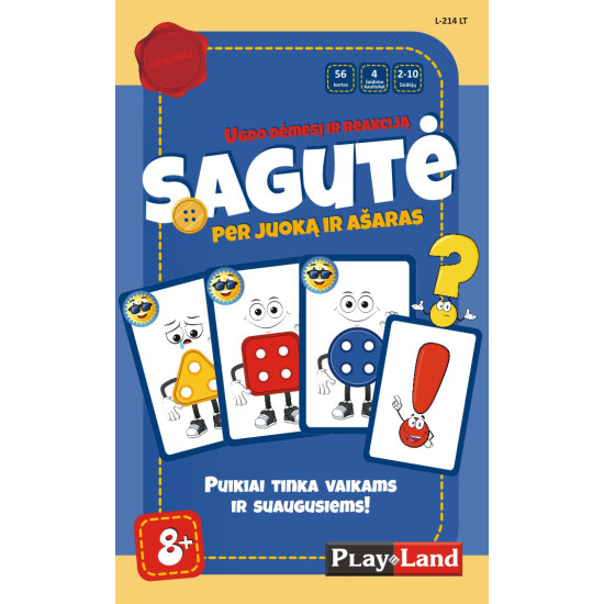 Stalo žaidimas Nöps (8+, lietuvių k.), PlayLand, L-214LT