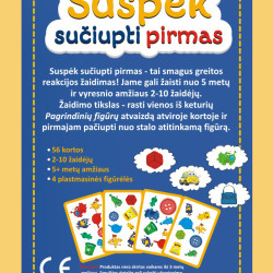 Lautapeli Nappaa se (5+, liettuaksi), PlayLand, L-215LT