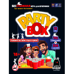 Galda spēle Party Box (18+, krievu valodā), PlayLand, WH-2623