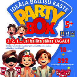 Galda spēle Party Box (5+, latviešu valodā), PlayLand, L-264LV