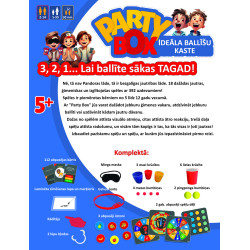 Lautapeli Party Box (5+, latviaksi), PlayLand, L-264LV