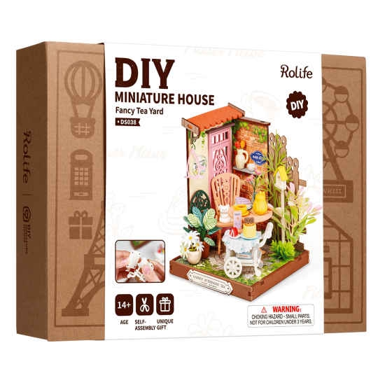 Miniatuurne nukumaja, Uhke Teeõu, Rolife, DS038