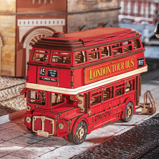 Miniatūra māja, Londonas tūres autobuss, Rolife, TGM02