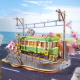 3D koka puzle, Sakuras ceļojums, 223 gab, Rolife, TGS02