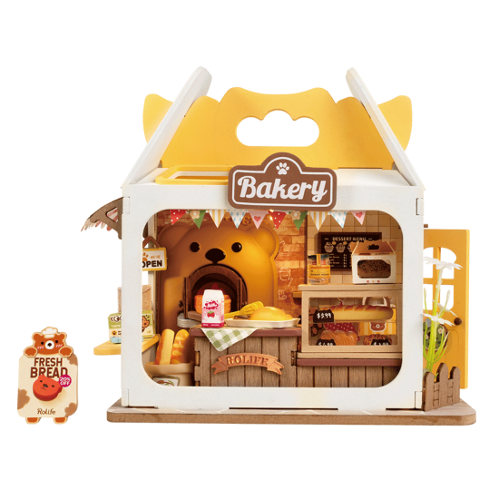 Miniatūra māja, Teddy maizes kaste, Rolife, DS033