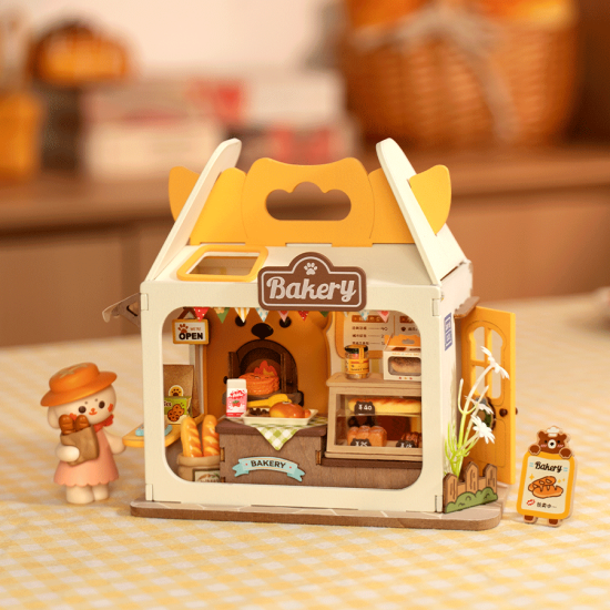 Miniatūra māja, Teddy maizes kaste, Rolife, DS033