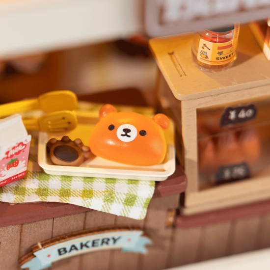 Miniatūra māja, Teddy maizes kaste, Rolife, DS033