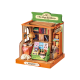 Miniature house kits, The Muse Bookshop, Rolife, DS040.