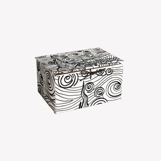 Colorvelvet, Dėžutė 23x17x13 cm su flomasteriais, Van Gogo, BOX9