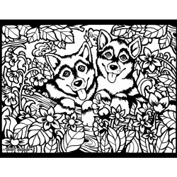 Colorvelvet Liela bilde A3, Haskijs, L35