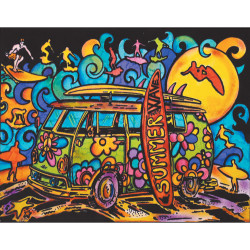 Colorvelvet, Pieni kuva A4, Surffaus, SMALL 30