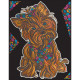 Colorvelvet, Maza bilde A4 ar flomasteriem, Jorkšīra, SMALL 32F