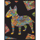Colorvelvet, Mažas paveiksliukas A4, Bull Terrier, SMALL 35