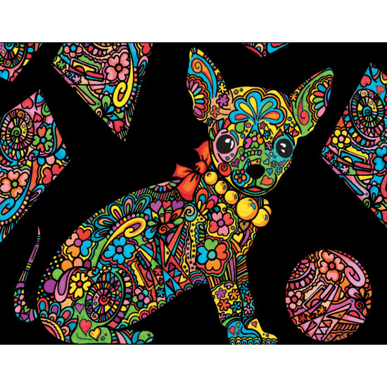 Colorvelvet, Maza bilde A4, Čivava, SMALL 37