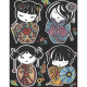 Colorvelvet, Maza bilde A4, Kokeshi lelle, SMALL 39