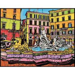 Colorvelvet, Maza bilde A4, Navonas laukuma strūklaka, SMALL R1