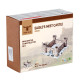 Конструктор из кирпичиков, Орлиное гнездо, 870 дет., Wise Elk™, 70392-WE
