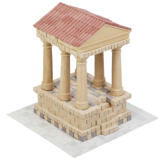 Mazo ķieģeļu konstruktors, Romiešu templis, 390 gab., Wise Elk™, 70576-WE