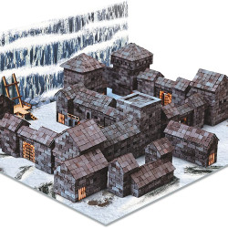 Mazo ķieģeļu konstruktors, Melnais pils, Wise Elk™, 70156-WE