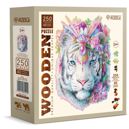 Puidust pusle, Müstiline tiiger, woodencity, NB 0096-L