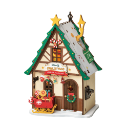 3D Miniatyyri nukkekoti, Kimalteleva Joulutalo, Rolife, DS036