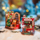 3D Miniatūra māja, Ziemassvētku Kamīns, Rolife, DS041