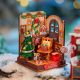 3D Miniatūra māja, Ziemassvētku Kamīns, Rolife, DS041