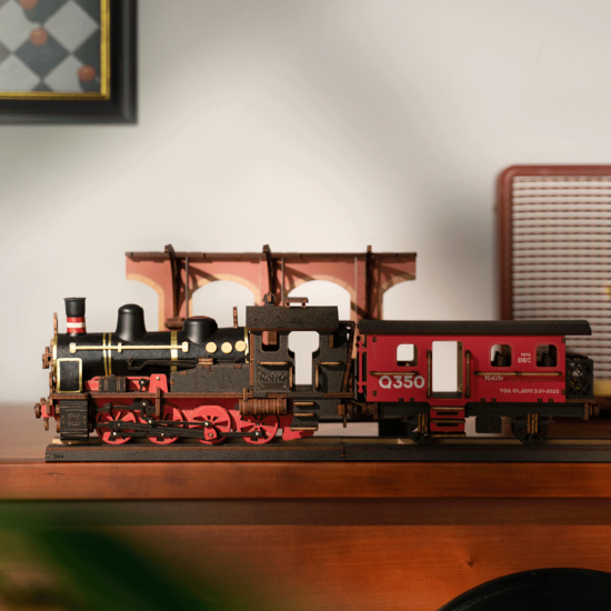 Modern 3D Wooden Puzzles - Steam Journey / TGS01