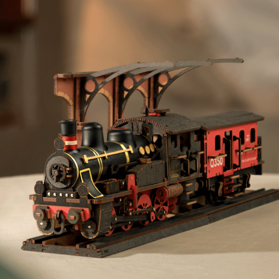 Modern 3D Wooden Puzzles - Steam Journey / TGS01