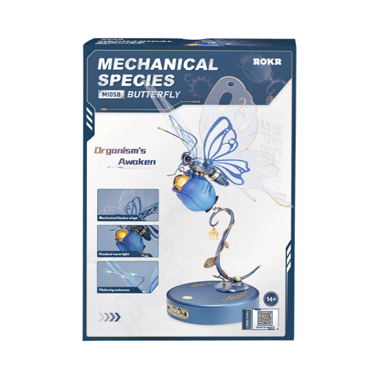Mechanical Age -  Liblikas Sinine / Rokr / MI05B