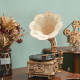 Mechanical Models - Classical Gramophone (Electric rotate mode & Hand rotate mode) / Rokr / LKB01D
