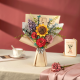 3D puidust pusle, Bouquet, 581 tükki, Rowood, TW01H