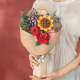 3D puidust pusle, Bouquet, 581 tükki, Rowood, TW01H