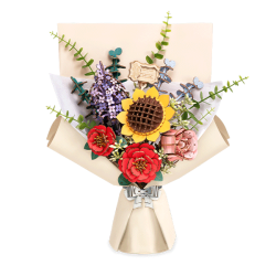 3D Wooden Puzzles - Bouquet / TW01H. Rowood