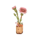 3D Wooden Puzzles - Pink Carnation / TW051. Rowood