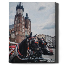Glezna pēc numuriem, Krakovas tirgus laukums, 40x50, Oh-art, GX43647