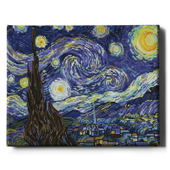 Алмазная мозаика, Ван Гог, 40x50, Oh-art, GJ6425