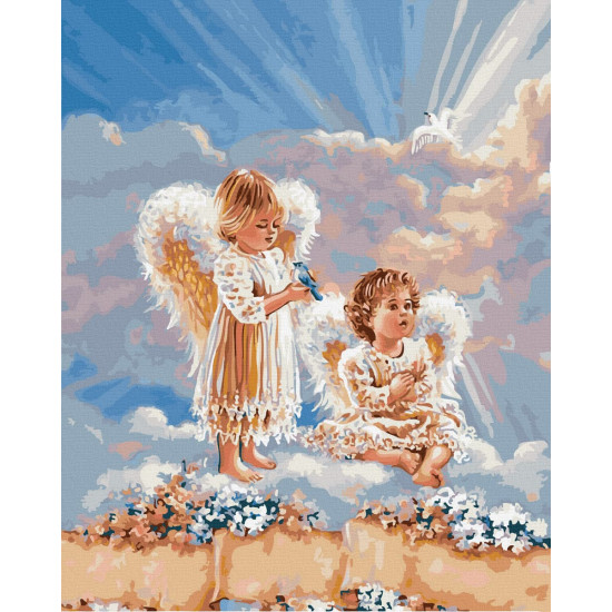 Wooden Puzzle, Angels in the clouds, Oh-art, GX21565