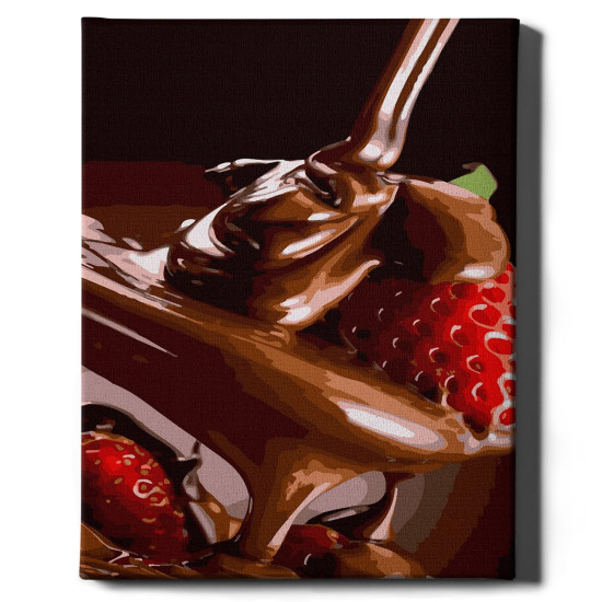 Painting by numbers, Sweet strawberry, Oh-art, GX40920.