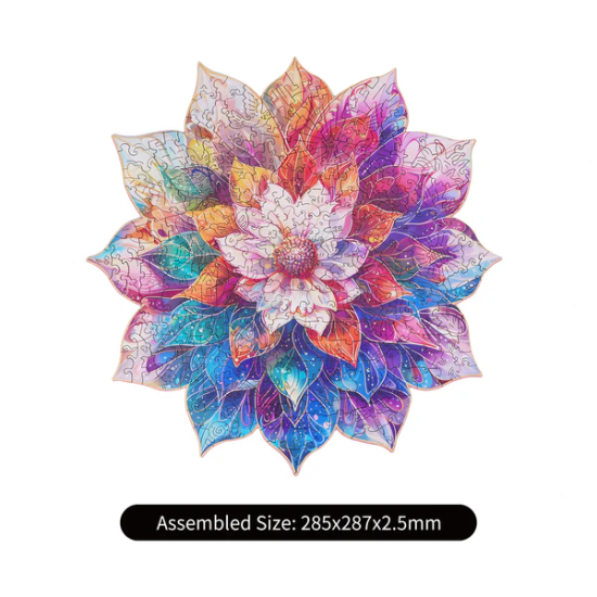 Puidust pusle, Müsteeriline Mandala Lilleõis, Rowood, TA001