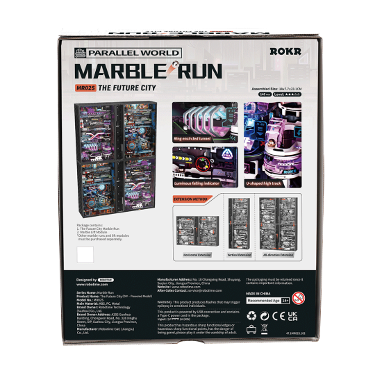 3D koka puzle, The Future City, Rokr, MR02S
