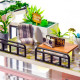 Little Story folding wooden LED model - Music Shop