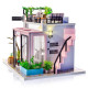 Little Story folding wooden LED model - Music Shop