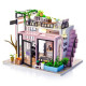 Little Story folding wooden LED model - Music Shop